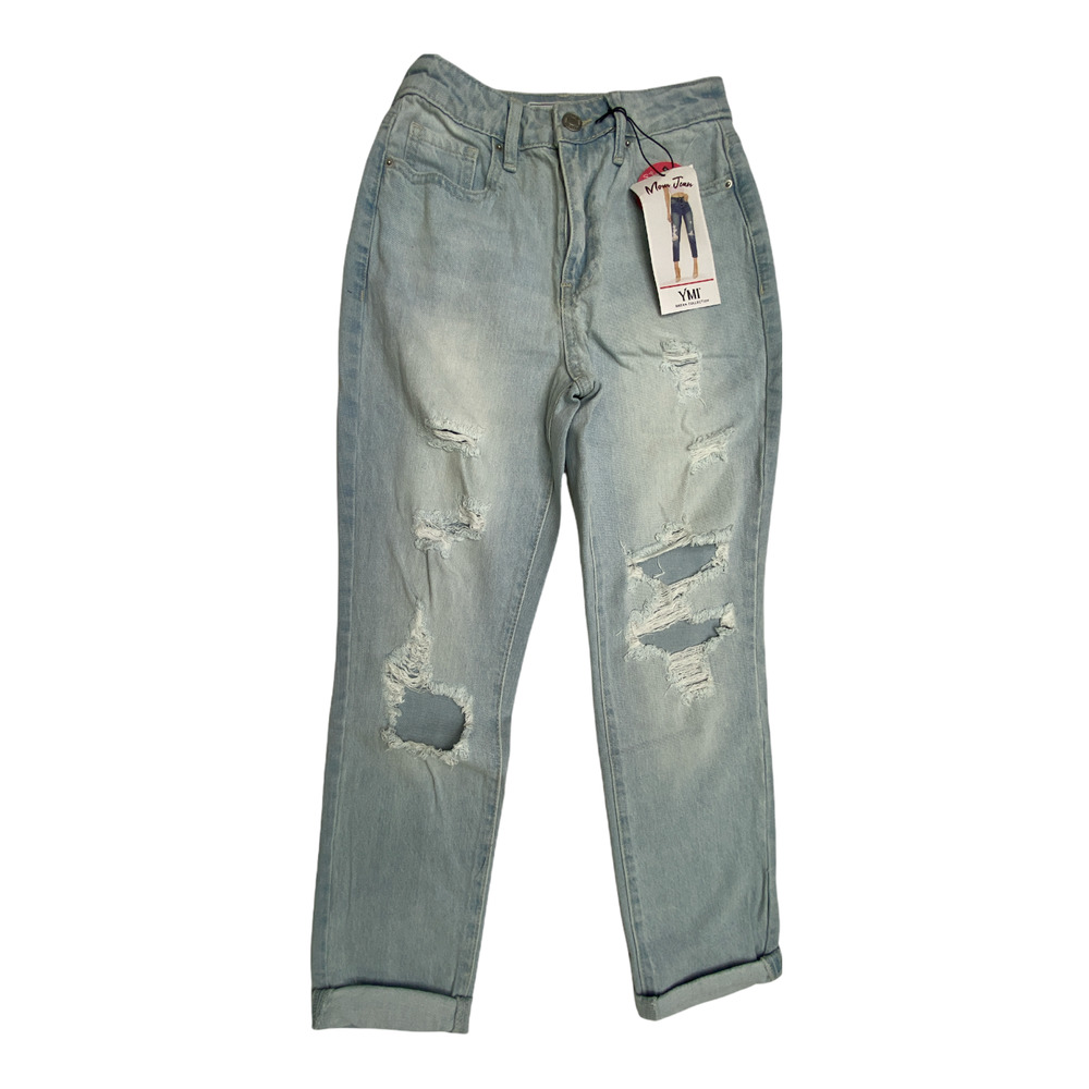 YMI Dream Collection Rip Mom Jean Sz 25
